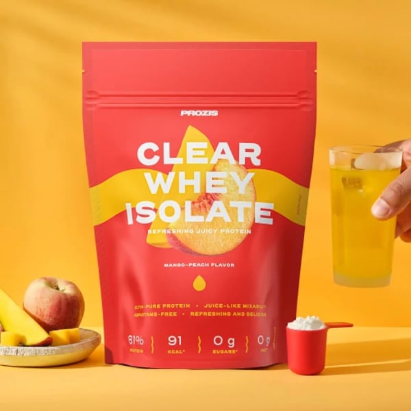 Prozis Clear Whey Isolate - 500g Mango Peach